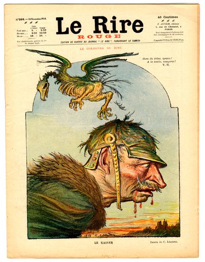 Obálka „“The Red Laughter“, Satirical in Colors od Charles Leandre
