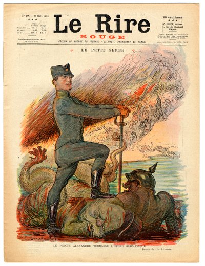 Obálka „“The Red Laughter“, Satirical in Colors od Charles Leandre