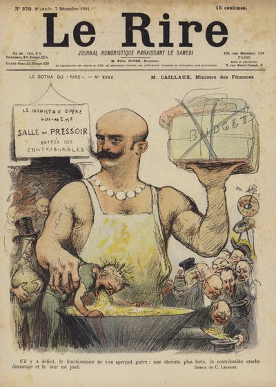 Ilustrace pro Le Rire od Charles Leandre