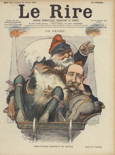 Ilustrace pro Le Rire od Charles Leandre