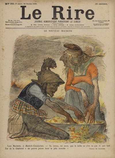Ilustrace pro Le Rire od Charles Leandre