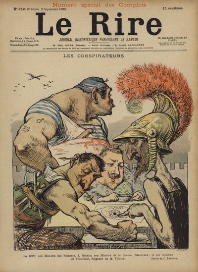 Ilustrace pro Le Rire od Charles Leandre