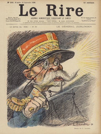 Ilustrace pro Le Rire od Charles Leandre