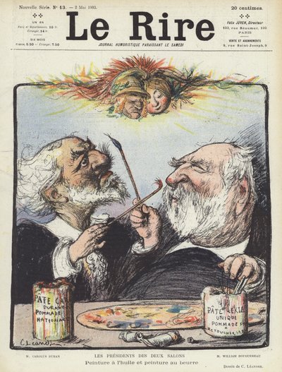 Ilustrace pro Le Rire od Charles Leandre