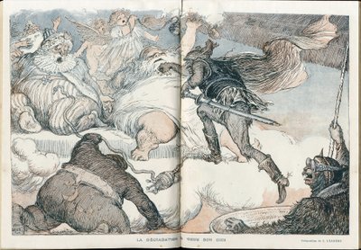 Ilustrace Charlese Leandra (1862-1934) ve „“Fantasio““ od Charles Leandre
