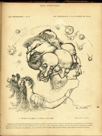Ilustrace Charles Leandre (1862-1934) v Le Rire od Charles Leandre