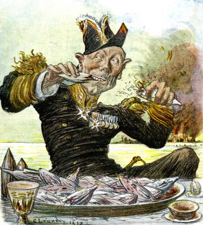 John Jellicoe od Charles Leandre