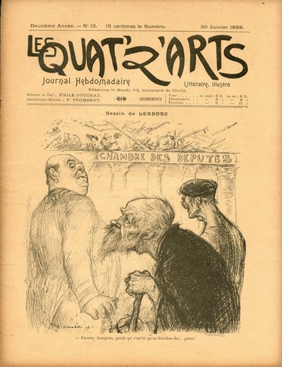 Les Quat z umění od Charles Leandre