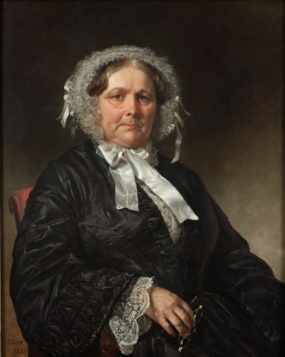 Mary Ann Goulding (paní Thomas Goulding), 1858 od Charles Loring Elliot