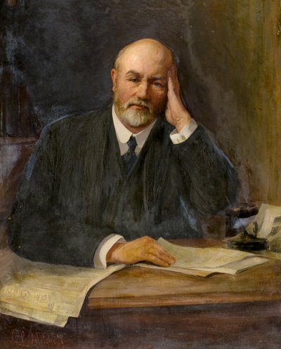 Portrét Johna Mitchella od Charles Louis Mitchell