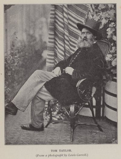 Tom Taylor (černobílá fotografie) od Charles Lutwidge Dodgson