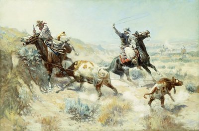 Range Mother, 1908 od Charles Marion Russell