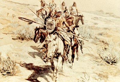 Návrat válečníků od Charles Marion Russell