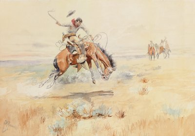 Bronco Buster, 1894 od Charles Marion Russell