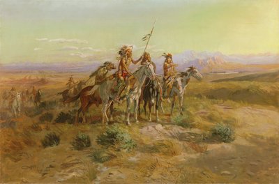 Skauti, 1902 od Charles Marion Russell