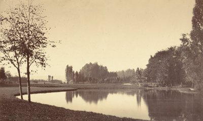 Boulogneský les od Charles Marville