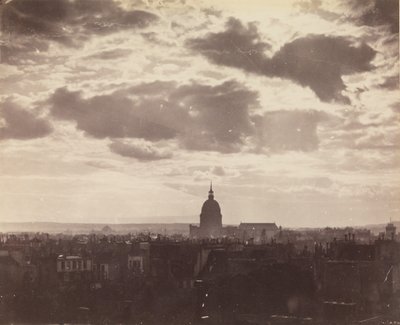 [Cloud Study over Paris], 50. léta 19. století. od Charles Marville