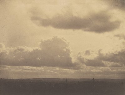 Studie oblohy, 1855-56. od Charles Marville