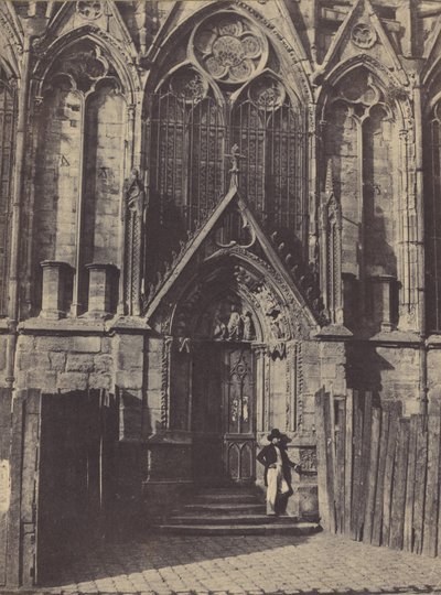 Červené dveře od Charles Marville