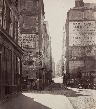 Rue Saint-Jacques od Charles Marville