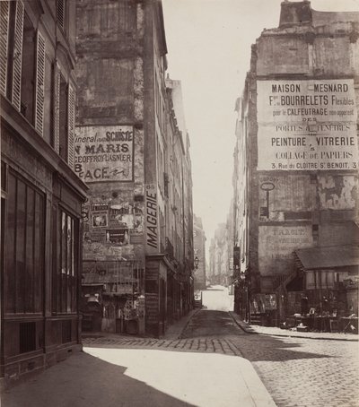 Rue Saint-Jacques, 1864-před únorem 1867. od Charles Marville