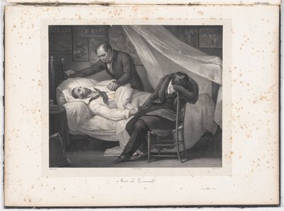 Smrt Gericaulta od Charles Maurin
