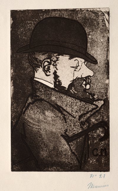 Henri z Toulouse-Lautrec od Charles Maurin