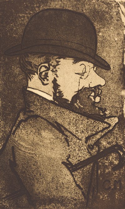 Henri de Toulouse-Lautrec, 1890. od Charles Maurin