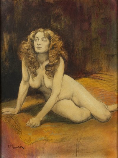 Ležící ženský akt, c. 1895. od Charles Maurin