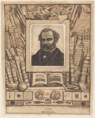 Armand Guéraud od Charles Meryon