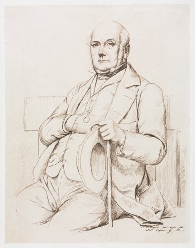 Casimir le Conte, po Boulanger, 1856. od Charles Meryon