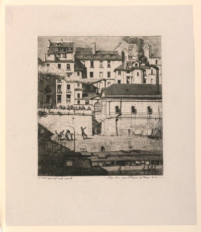 V márnici od Charles Meryon