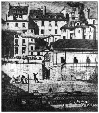 Márnice, c1841-1868 1924 od Charles Meryon