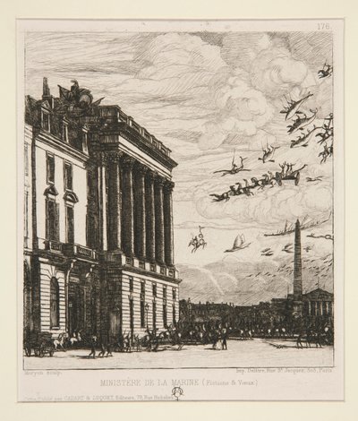 Le Ministre de la Marine (ministerstvo námořnictva) od Charles Meryon