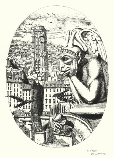 Le Stryge (členové) od Charles Meryon