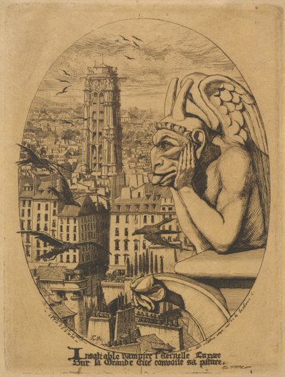 Le stroge (Upír) od Charles Meryon