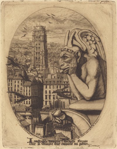 Le stroge (Upír) od Charles Meryon