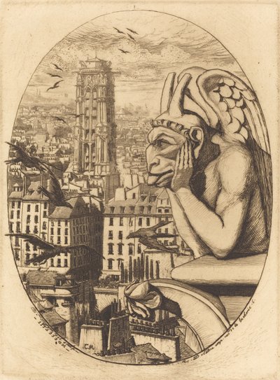 Le stroge (Upír) od Charles Meryon