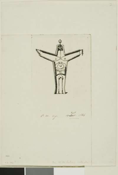 Lunární zákon, no. 2 od Charles Meryon