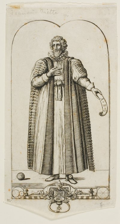 Portrét Françoise Viete od Charles Meryon