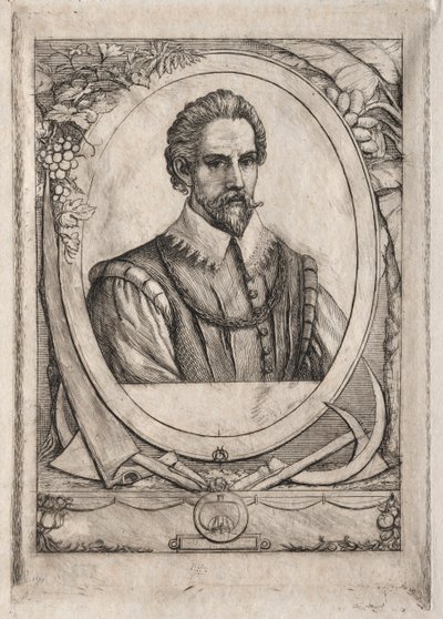 René de Laudonniere Sablais (de Burdingale) od Charles Meryon