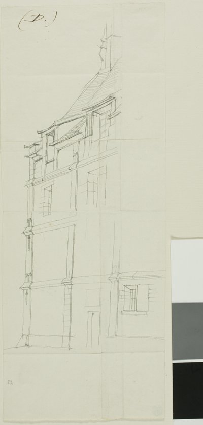 Rue des Toiles, Bourges od Charles Meryon