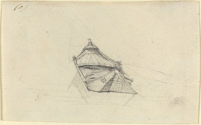 Loď na Seině pro "Le Pont-au-Change" od Charles Meryon