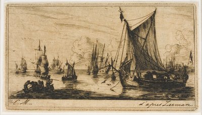 South Sea Fishers od Charles Meryon