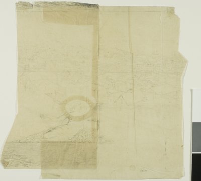 Studie pro San Francisco, střední levá část od Charles Meryon