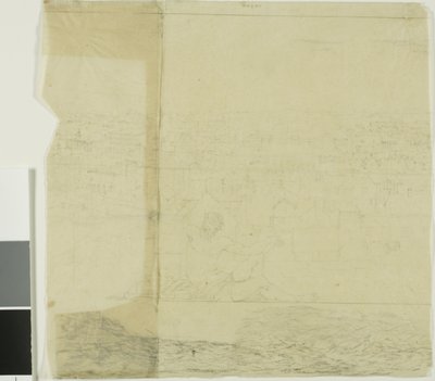 Studie pro San Francisco, vpravo uprostřed od Charles Meryon