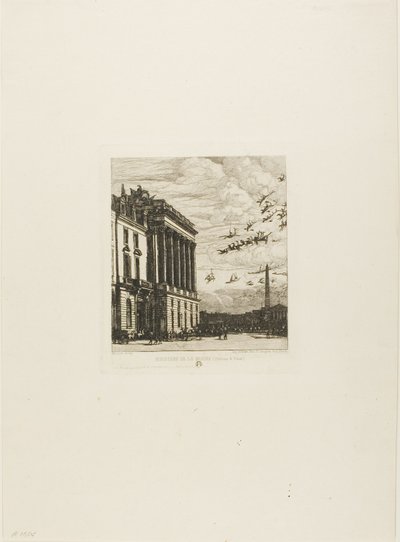 Admiralita, Paříž od Charles Meryon