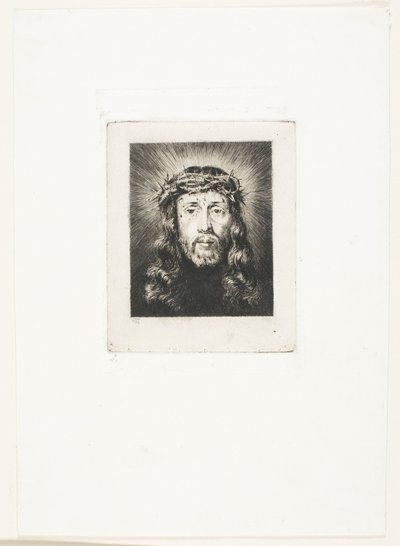 Kristova tvář od Charles Meryon