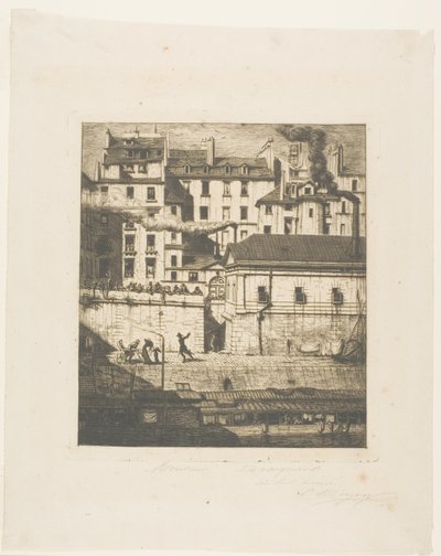 Márnice, Paříž od Charles Meryon