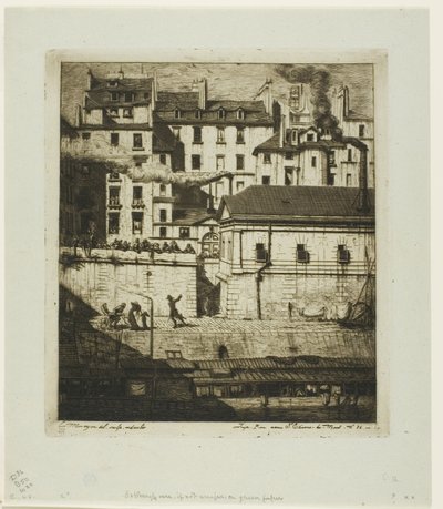 Márnice, Paříž od Charles Meryon